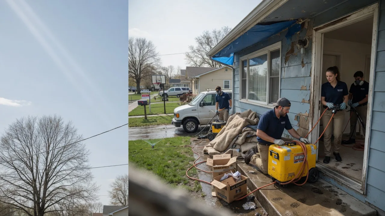Basement Flood Cleanup in Topton, PA near me